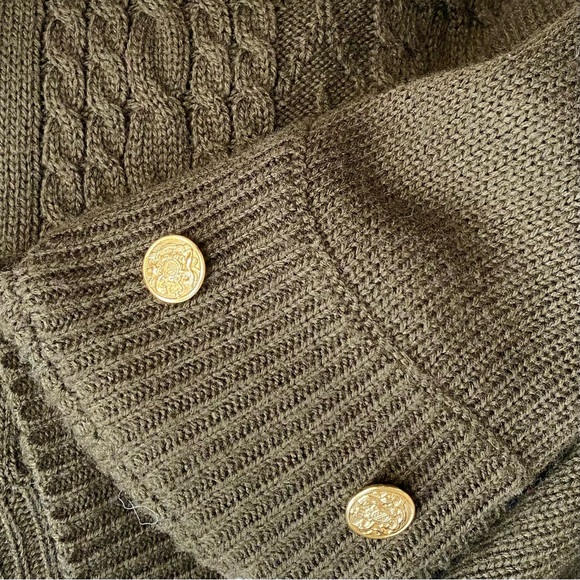 American Rag Vintage Sweater Dress Army Green, Size L, NWT - Picture 6 of 6